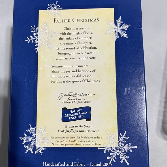 2005 HALLMARK Keepsake Ornament FATHER CHRISTMAS - Picture 3 of 15